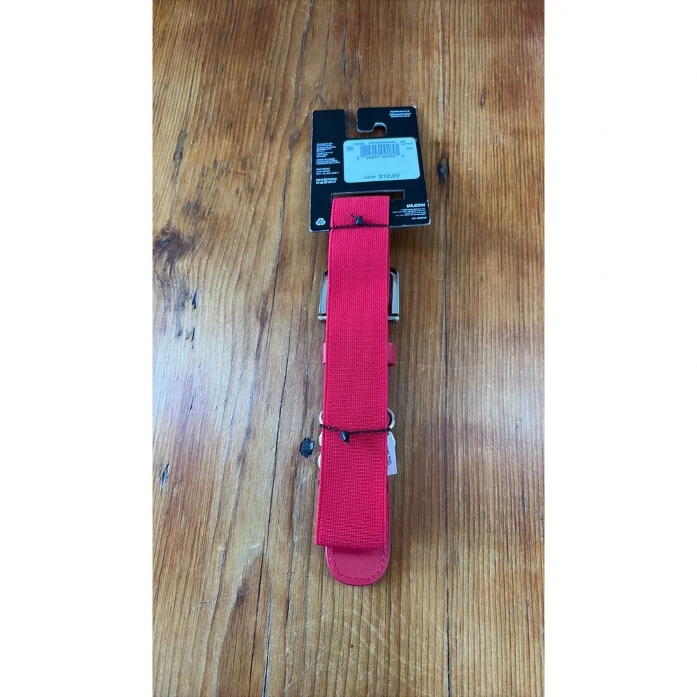 Under Armour Youth Baseball and Softball Belt Red One Size Fits Most